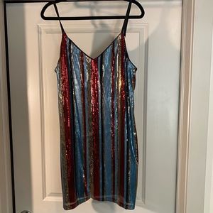 Sequin dress!